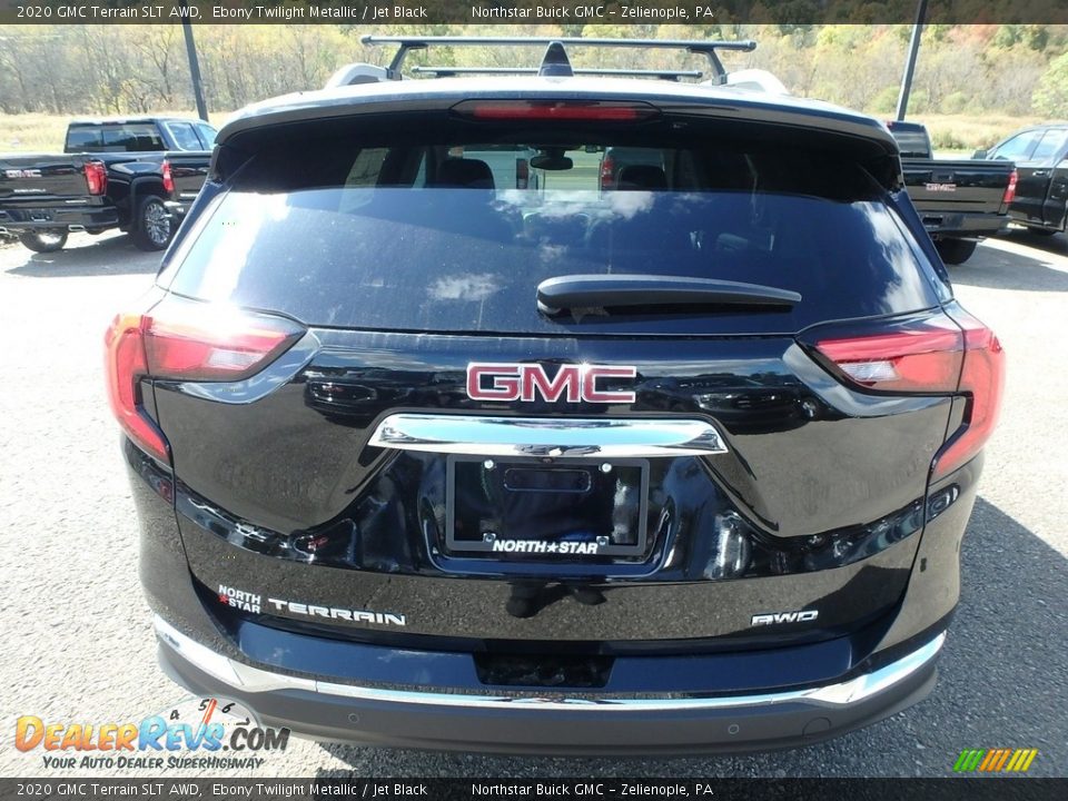 2020 GMC Terrain SLT AWD Ebony Twilight Metallic / Jet Black Photo #6