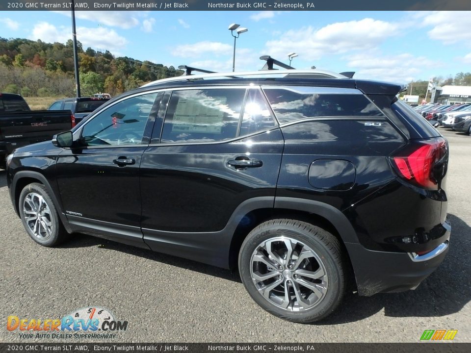 2020 GMC Terrain SLT AWD Ebony Twilight Metallic / Jet Black Photo #8