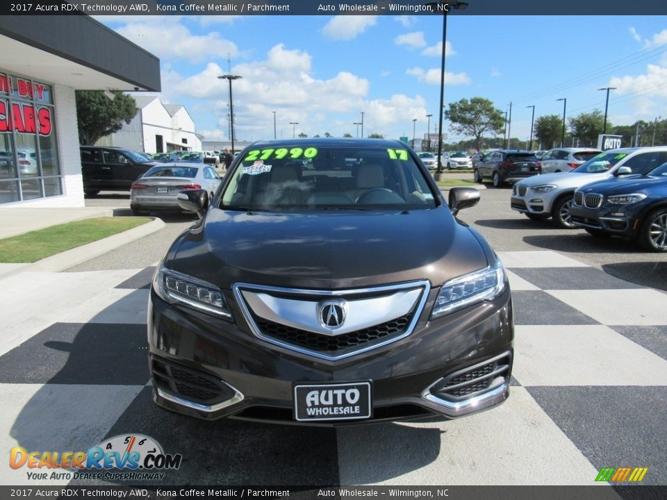 2017 Acura RDX Technology AWD Kona Coffee Metallic / Parchment Photo #2