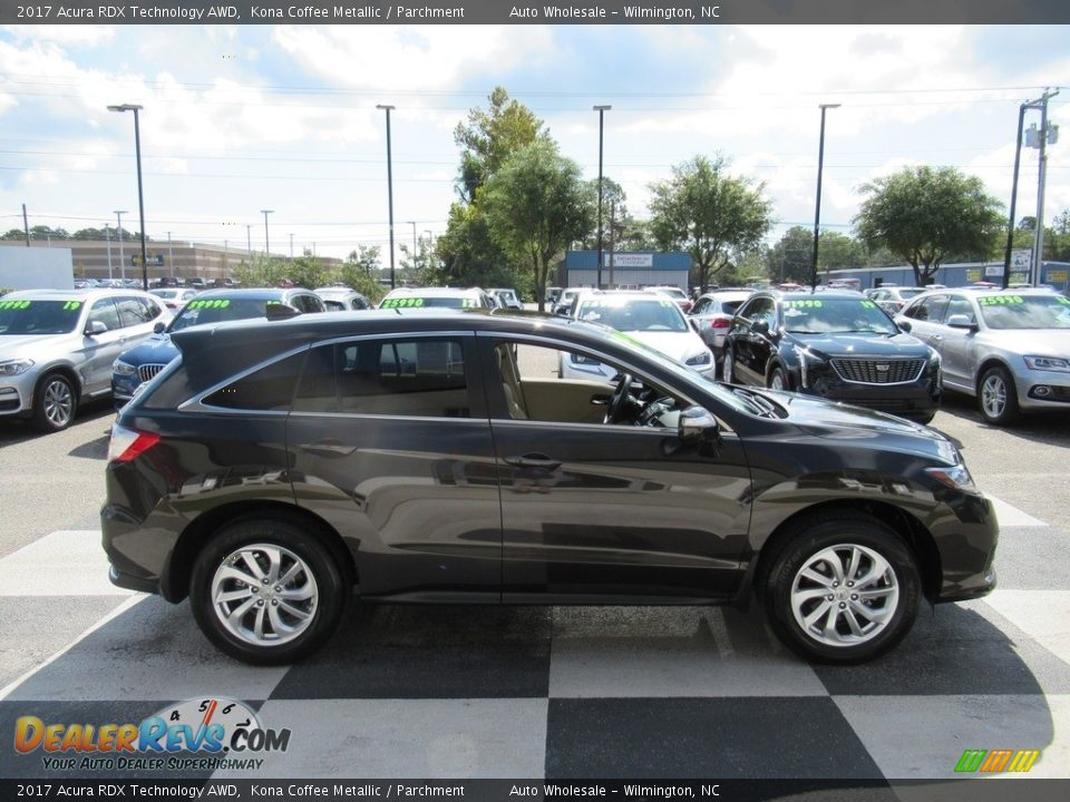 2017 Acura RDX Technology AWD Kona Coffee Metallic / Parchment Photo #3