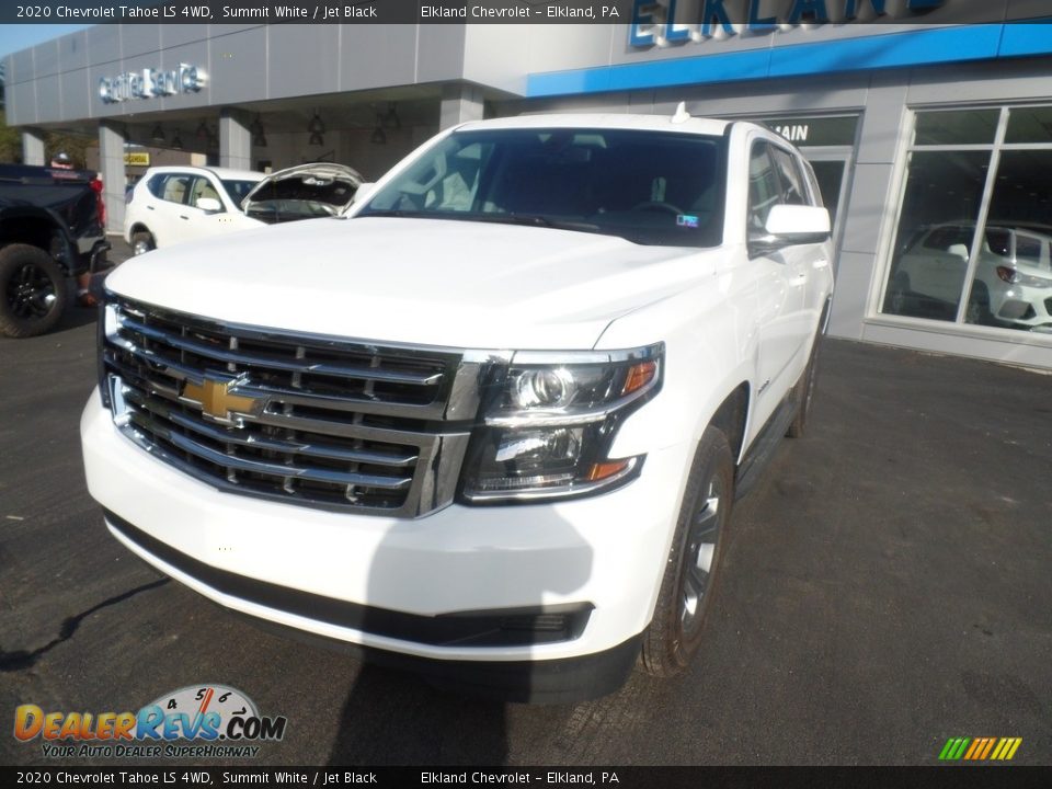 2020 Chevrolet Tahoe LS 4WD Summit White / Jet Black Photo #2