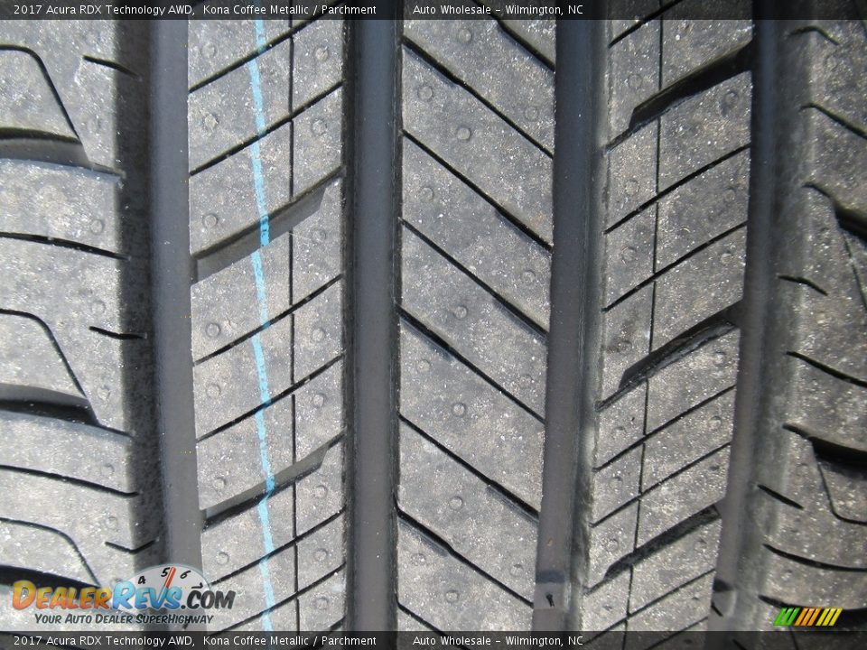 2017 Acura RDX Technology AWD Kona Coffee Metallic / Parchment Photo #8