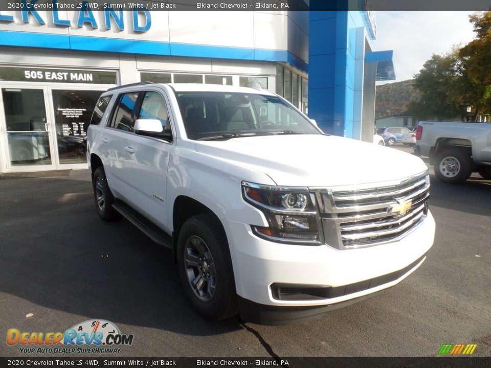 2020 Chevrolet Tahoe LS 4WD Summit White / Jet Black Photo #4