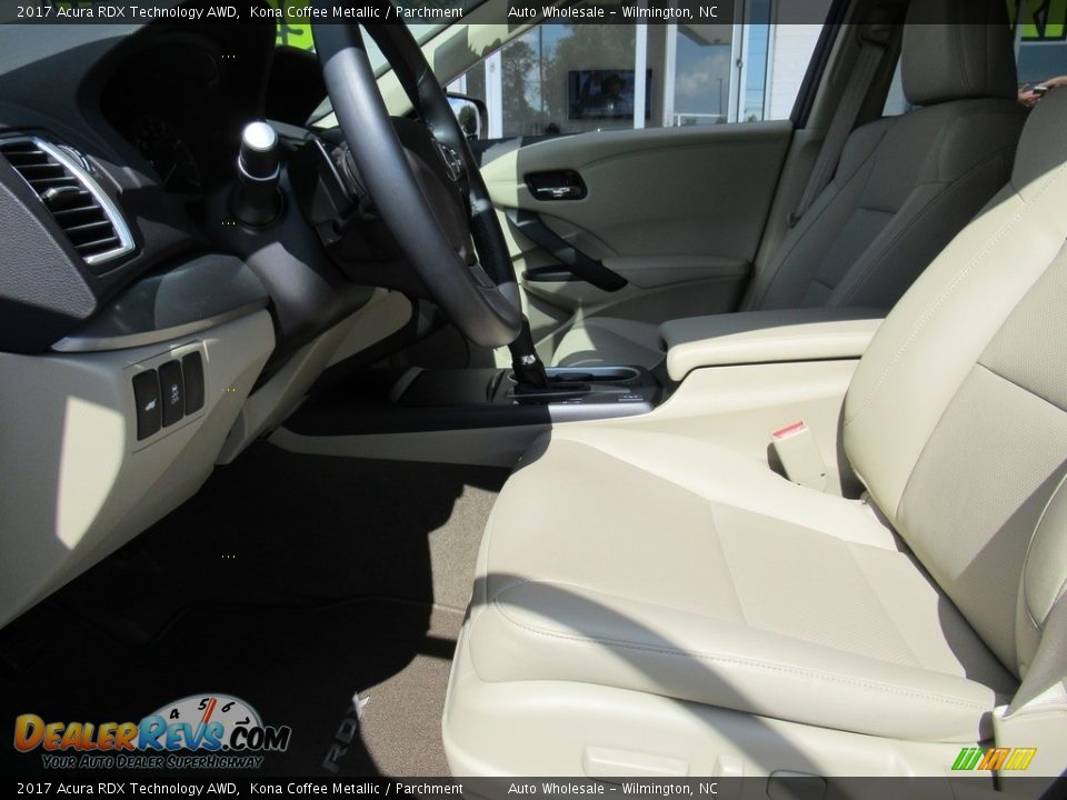 2017 Acura RDX Technology AWD Kona Coffee Metallic / Parchment Photo #9