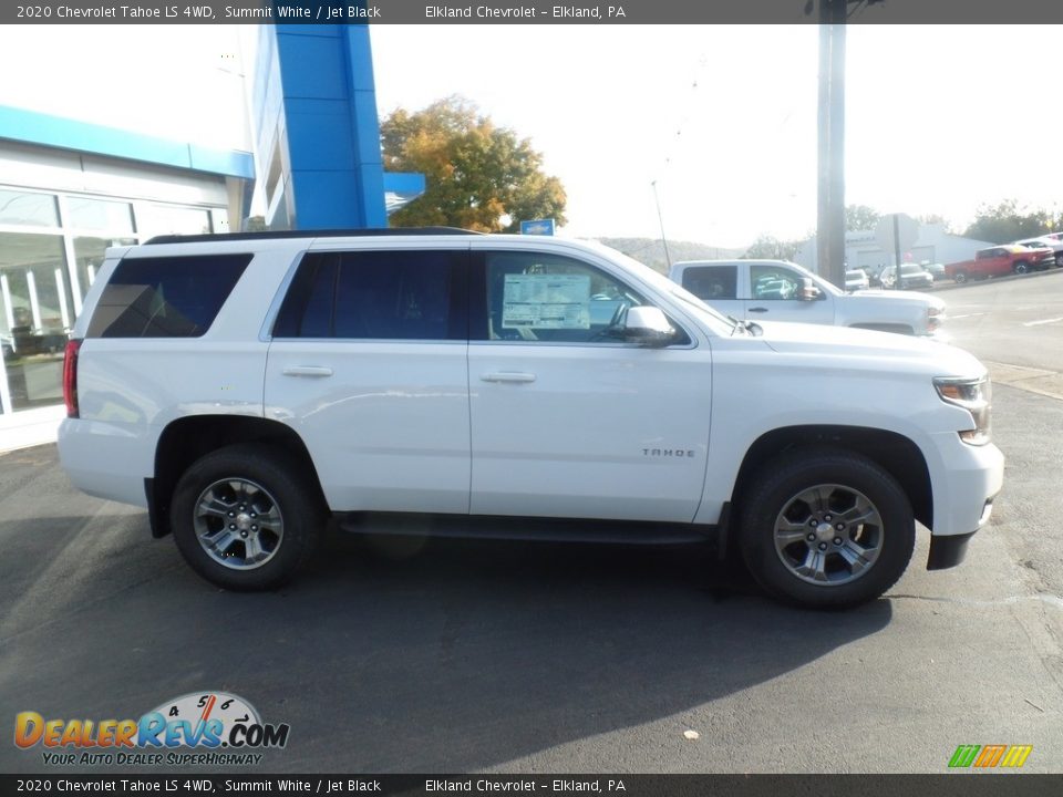 2020 Chevrolet Tahoe LS 4WD Summit White / Jet Black Photo #5
