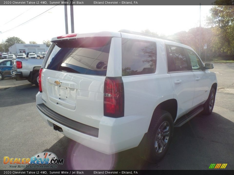 2020 Chevrolet Tahoe LS 4WD Summit White / Jet Black Photo #6