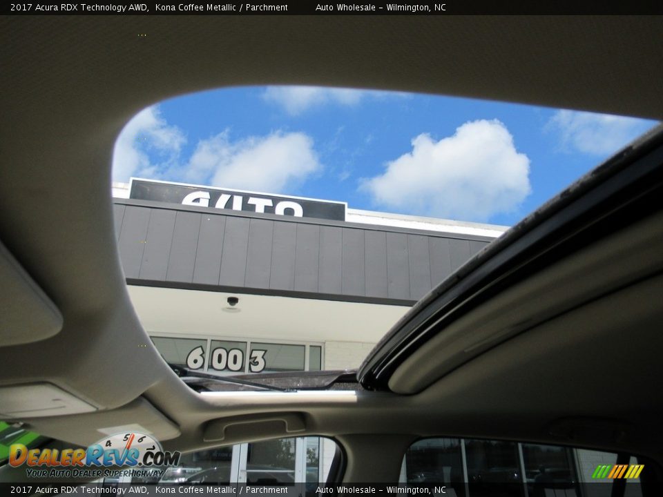 2017 Acura RDX Technology AWD Kona Coffee Metallic / Parchment Photo #13