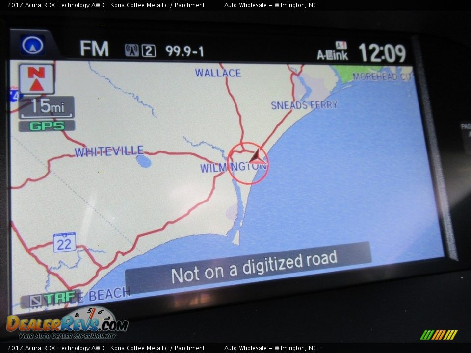 2017 Acura RDX Technology AWD Kona Coffee Metallic / Parchment Photo #16