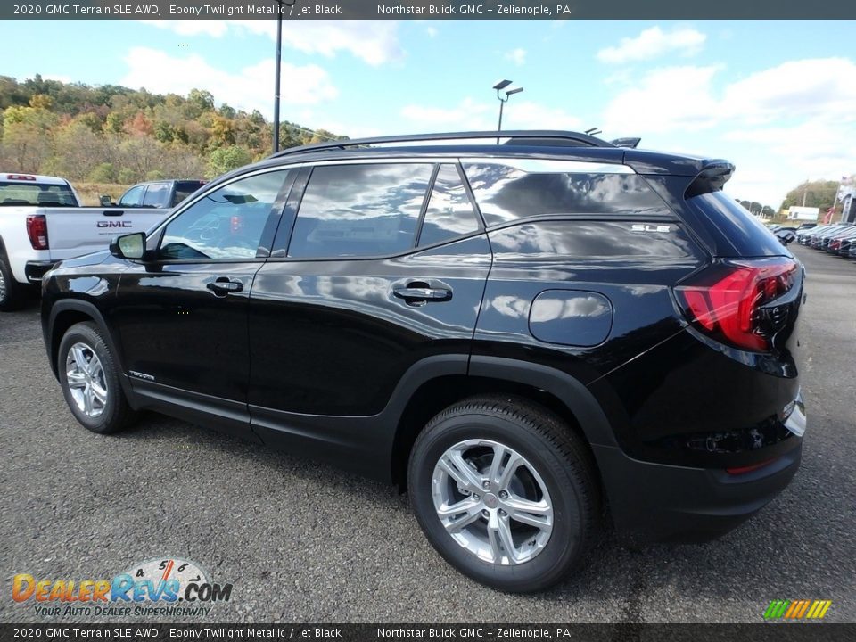 2020 GMC Terrain SLE AWD Ebony Twilight Metallic / Jet Black Photo #8