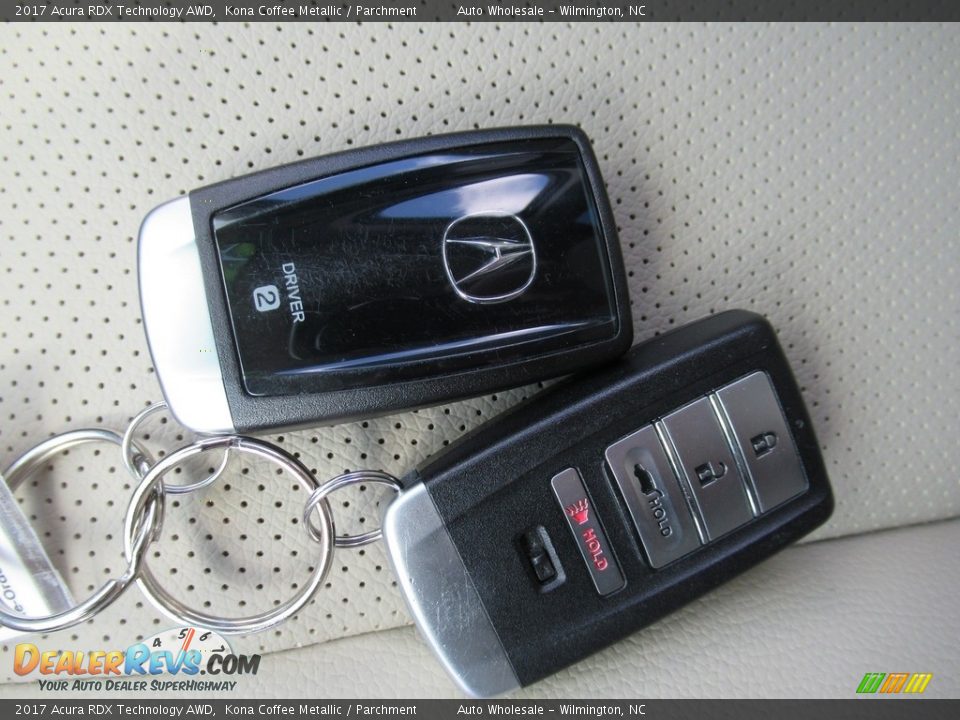 2017 Acura RDX Technology AWD Kona Coffee Metallic / Parchment Photo #20