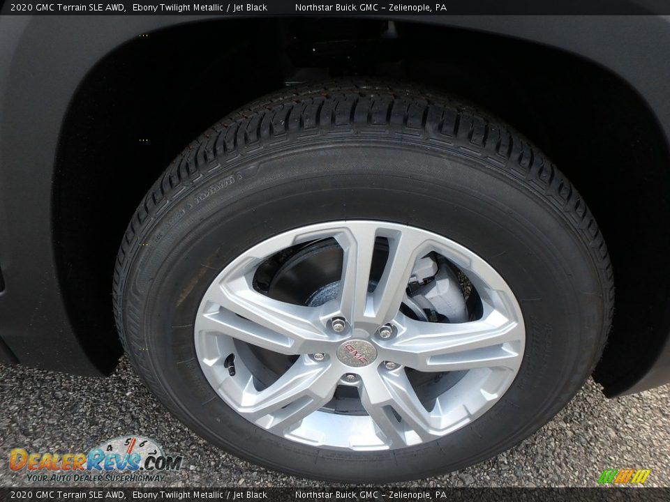2020 GMC Terrain SLE AWD Ebony Twilight Metallic / Jet Black Photo #10