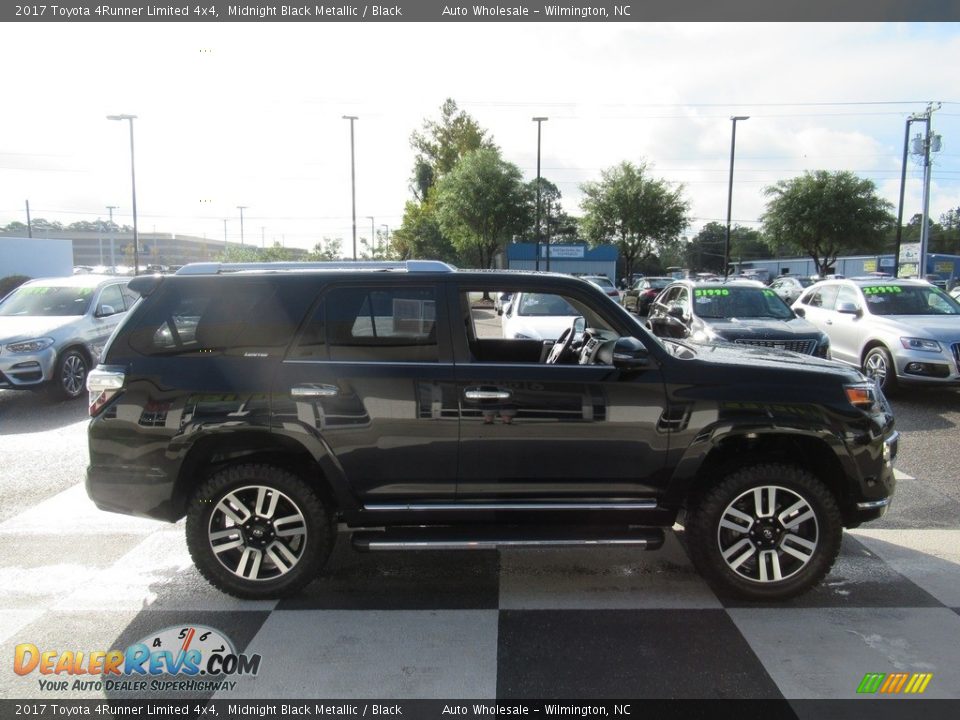 2017 Toyota 4Runner Limited 4x4 Midnight Black Metallic / Black Photo #3