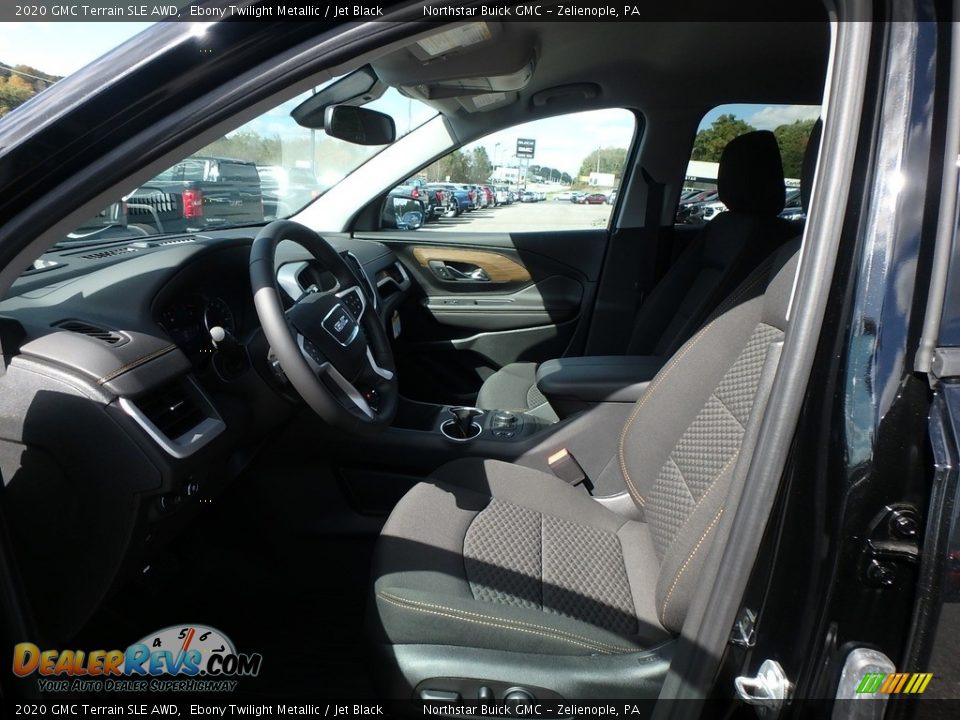 2020 GMC Terrain SLE AWD Ebony Twilight Metallic / Jet Black Photo #13