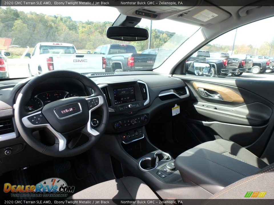 2020 GMC Terrain SLE AWD Ebony Twilight Metallic / Jet Black Photo #15