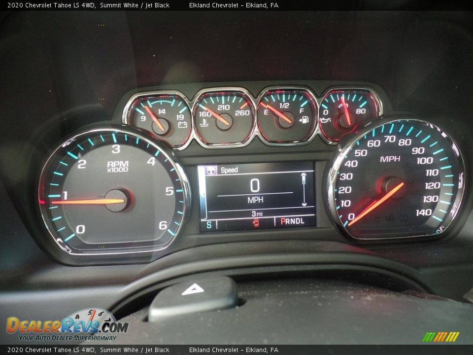 2020 Chevrolet Tahoe LS 4WD Summit White / Jet Black Photo #22
