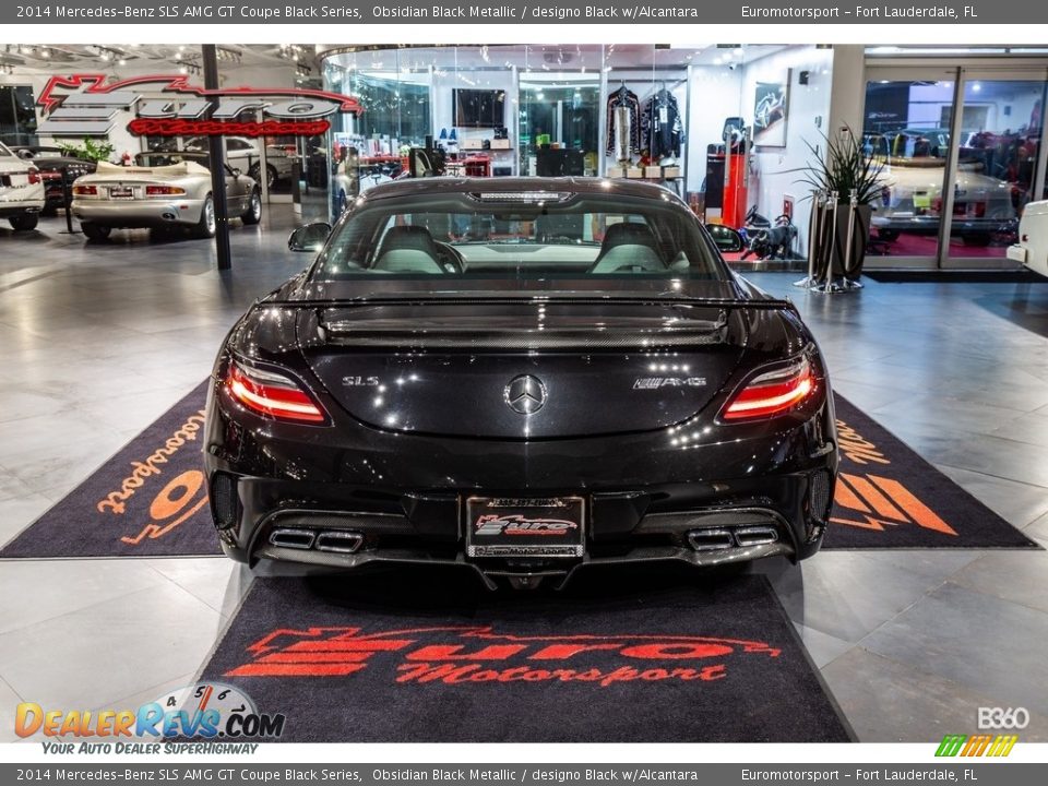2014 Mercedes-Benz SLS AMG GT Coupe Black Series Obsidian Black Metallic / designo Black w/Alcantara Photo #17