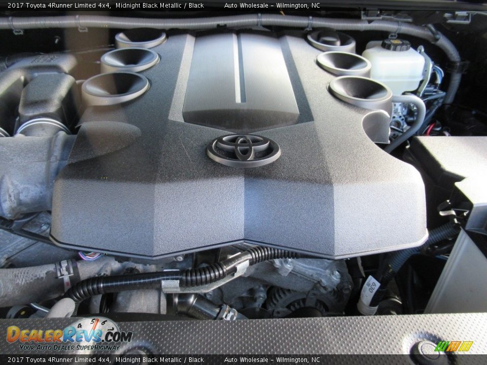 2017 Toyota 4Runner Limited 4x4 Midnight Black Metallic / Black Photo #6