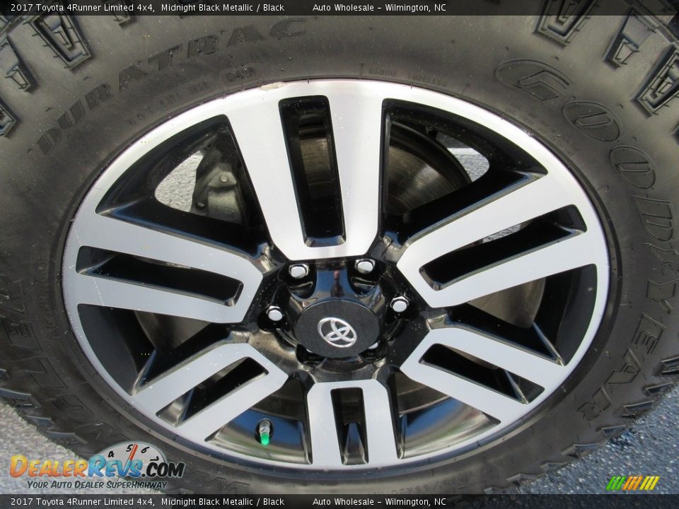 2017 Toyota 4Runner Limited 4x4 Midnight Black Metallic / Black Photo #7