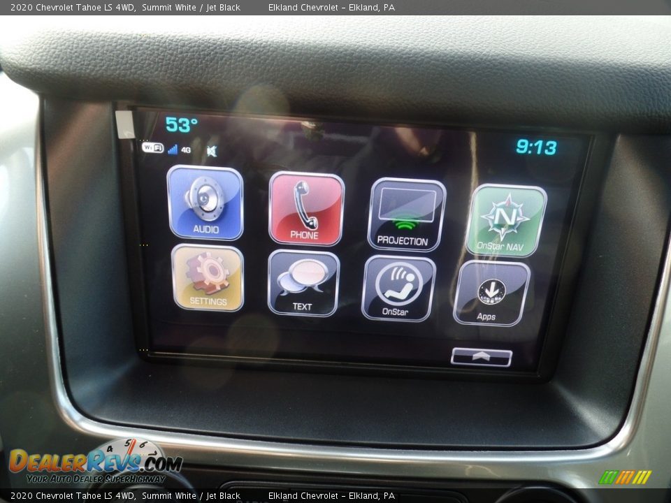 2020 Chevrolet Tahoe LS 4WD Summit White / Jet Black Photo #24