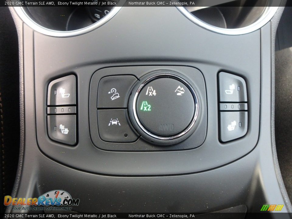 2020 GMC Terrain SLE AWD Ebony Twilight Metallic / Jet Black Photo #18