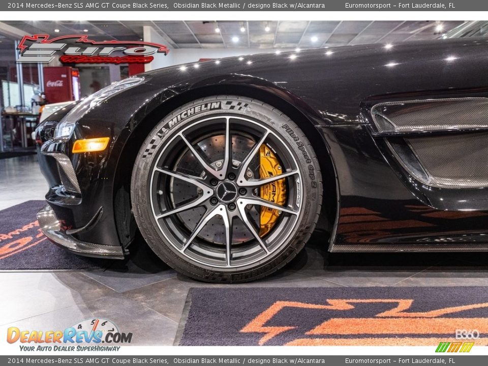 2014 Mercedes-Benz SLS AMG GT Coupe Black Series Obsidian Black Metallic / designo Black w/Alcantara Photo #19