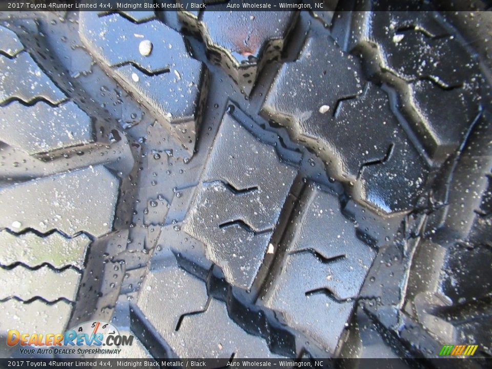 2017 Toyota 4Runner Limited 4x4 Midnight Black Metallic / Black Photo #8