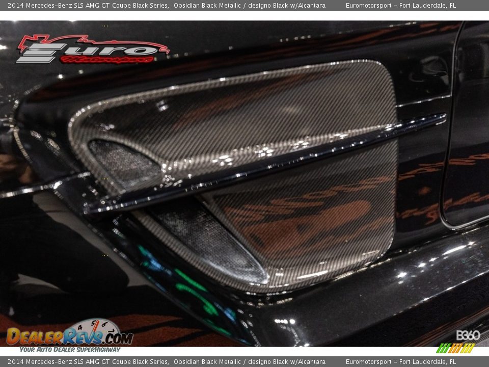 2014 Mercedes-Benz SLS AMG GT Coupe Black Series Obsidian Black Metallic / designo Black w/Alcantara Photo #20