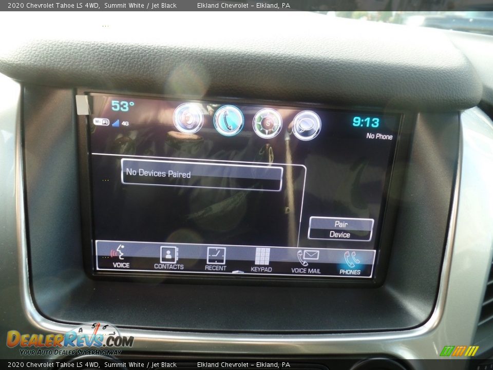 2020 Chevrolet Tahoe LS 4WD Summit White / Jet Black Photo #26