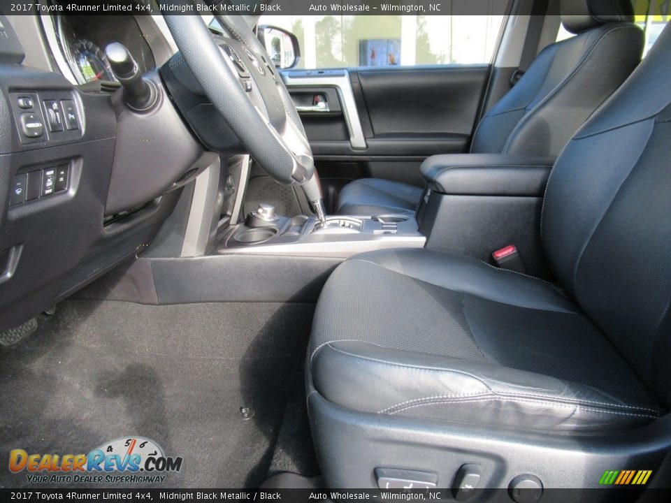2017 Toyota 4Runner Limited 4x4 Midnight Black Metallic / Black Photo #9