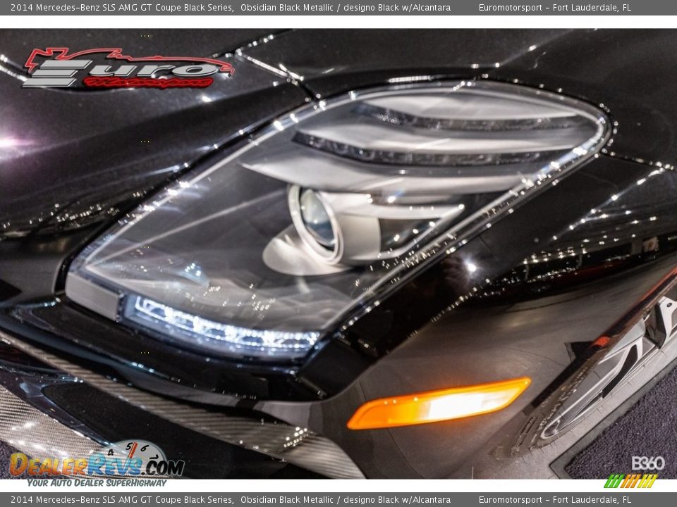 2014 Mercedes-Benz SLS AMG GT Coupe Black Series Obsidian Black Metallic / designo Black w/Alcantara Photo #21