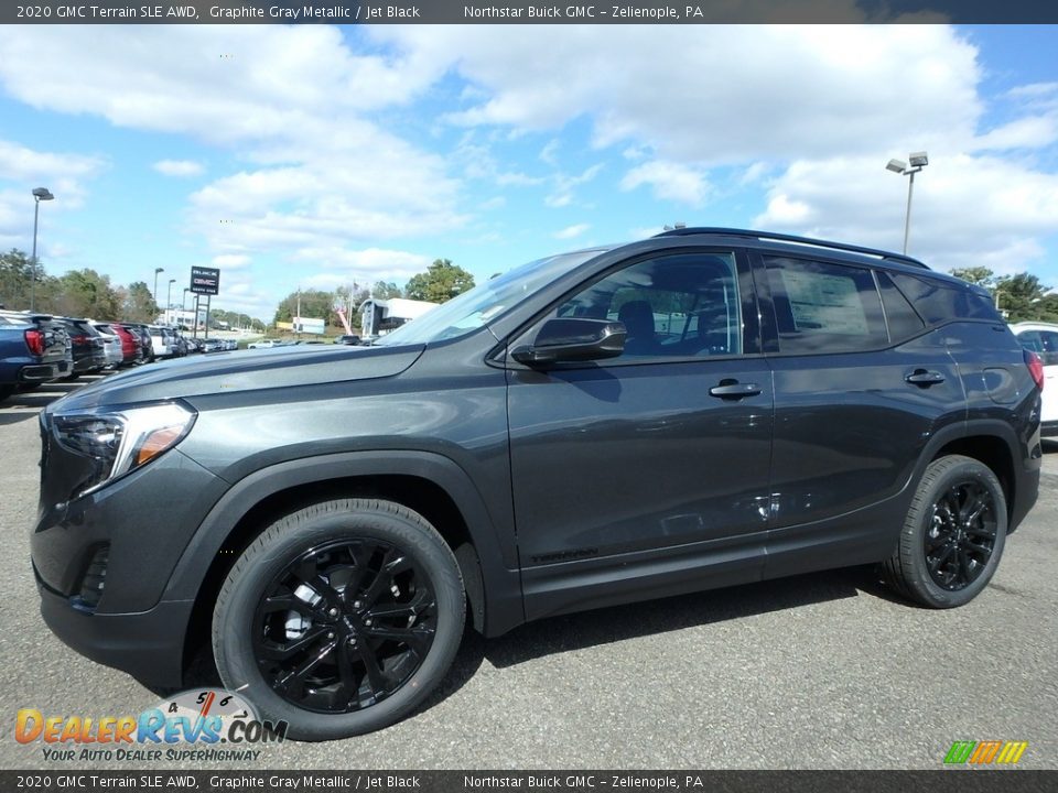 2020 GMC Terrain SLE AWD Graphite Gray Metallic / Jet Black Photo #1