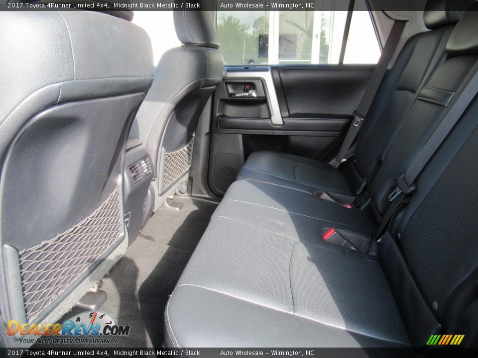 2017 Toyota 4Runner Limited 4x4 Midnight Black Metallic / Black Photo #10