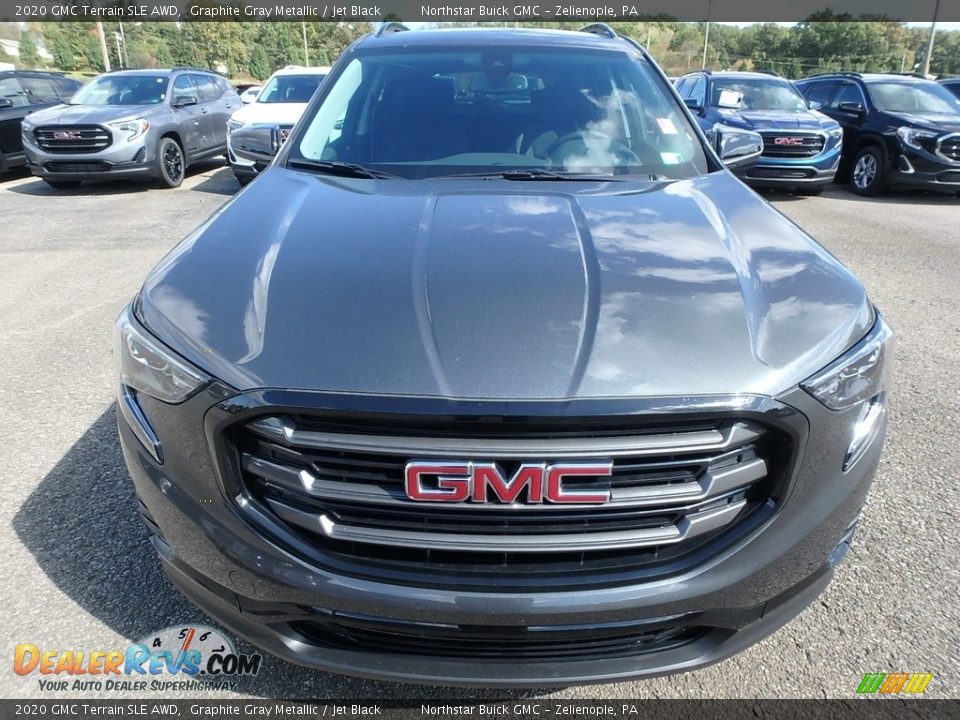 2020 GMC Terrain SLE AWD Graphite Gray Metallic / Jet Black Photo #2
