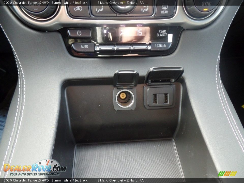 2020 Chevrolet Tahoe LS 4WD Summit White / Jet Black Photo #29