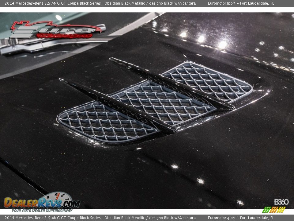 2014 Mercedes-Benz SLS AMG GT Coupe Black Series Obsidian Black Metallic / designo Black w/Alcantara Photo #24