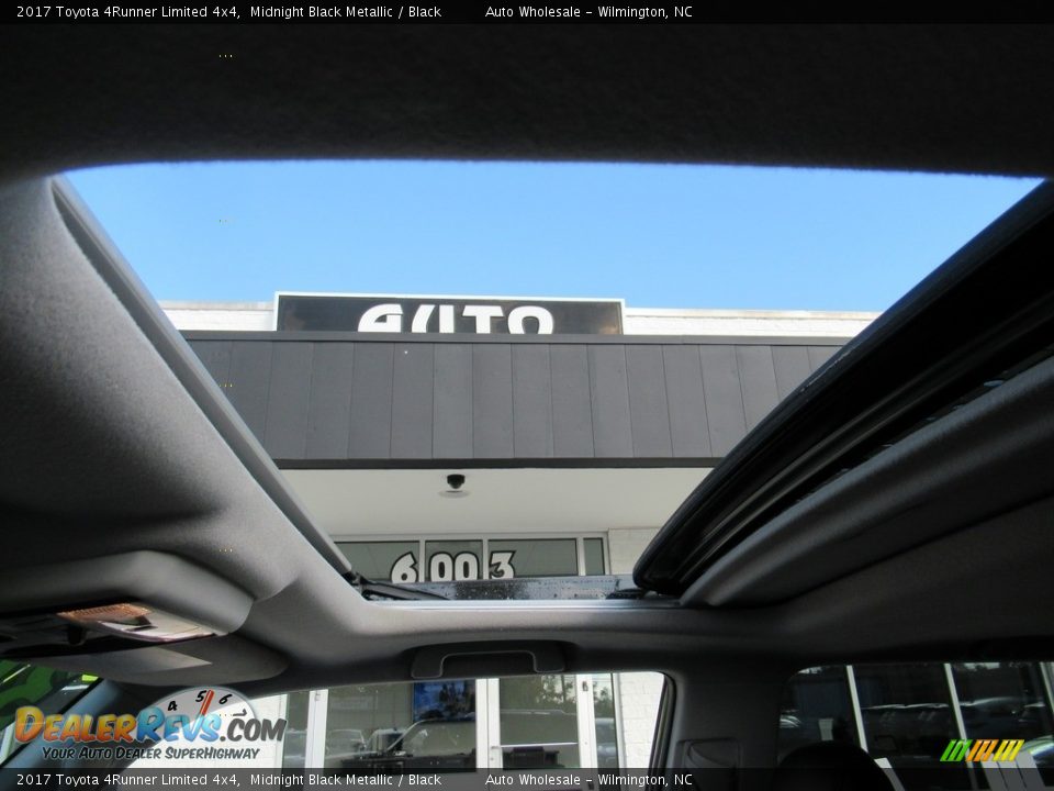 2017 Toyota 4Runner Limited 4x4 Midnight Black Metallic / Black Photo #13