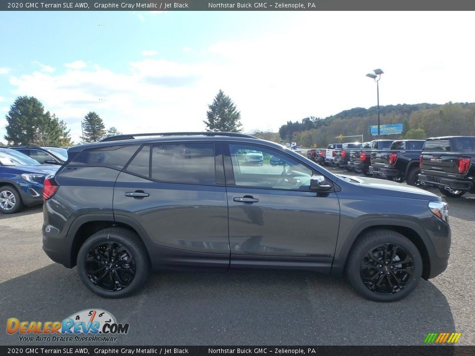2020 GMC Terrain SLE AWD Graphite Gray Metallic / Jet Black Photo #4