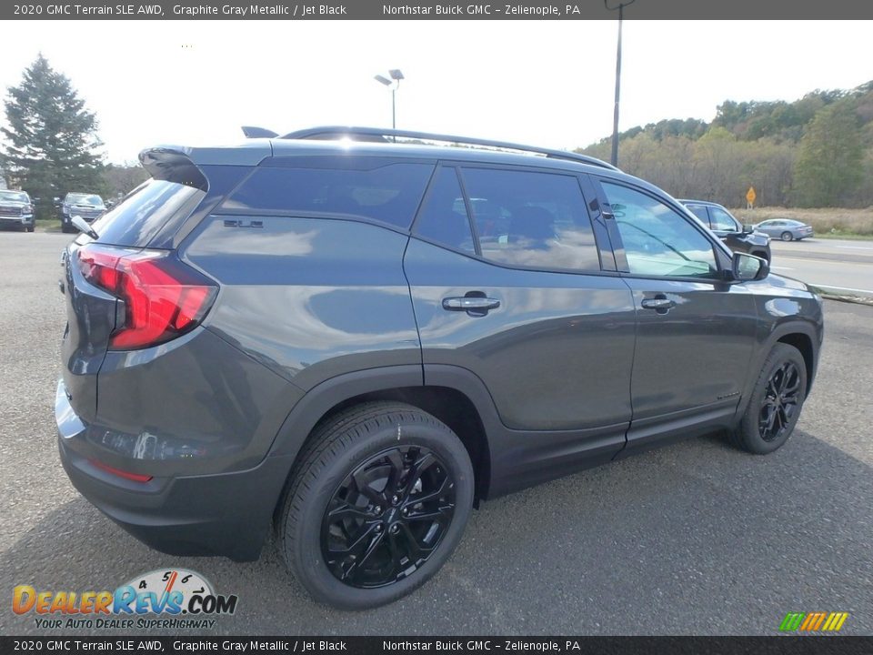 2020 GMC Terrain SLE AWD Graphite Gray Metallic / Jet Black Photo #5