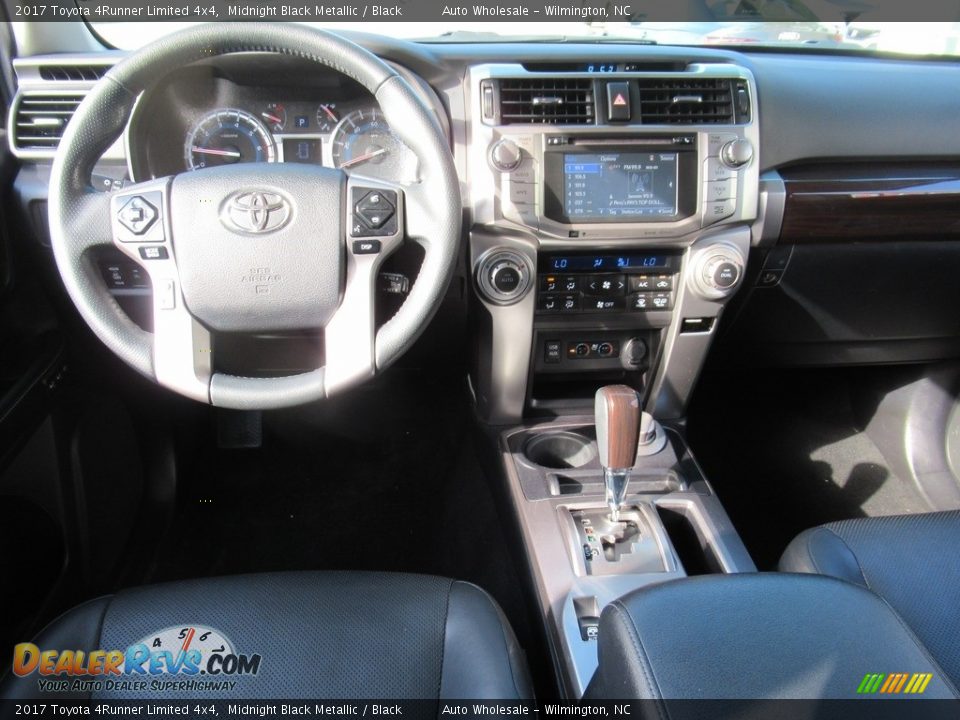 2017 Toyota 4Runner Limited 4x4 Midnight Black Metallic / Black Photo #14