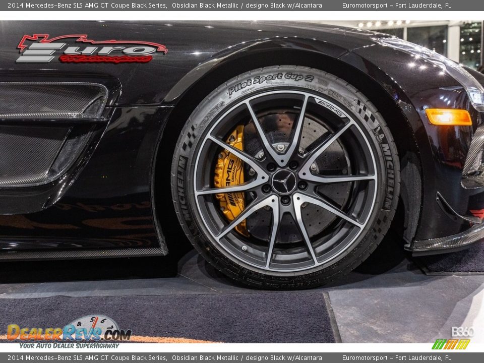 2014 Mercedes-Benz SLS AMG GT Coupe Black Series Obsidian Black Metallic / designo Black w/Alcantara Photo #26