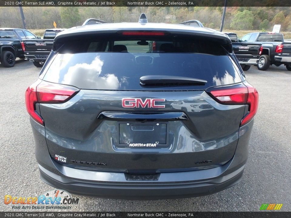 2020 GMC Terrain SLE AWD Graphite Gray Metallic / Jet Black Photo #6