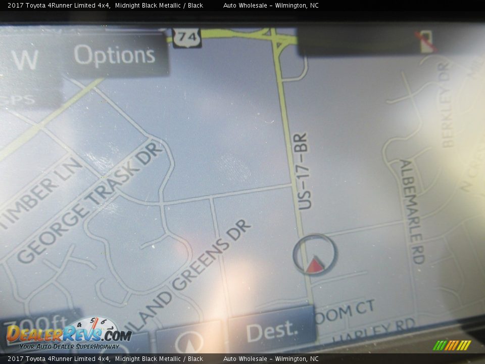 2017 Toyota 4Runner Limited 4x4 Midnight Black Metallic / Black Photo #16