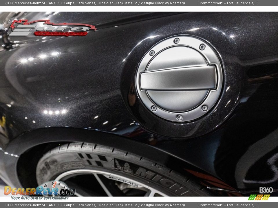 2014 Mercedes-Benz SLS AMG GT Coupe Black Series Obsidian Black Metallic / designo Black w/Alcantara Photo #28