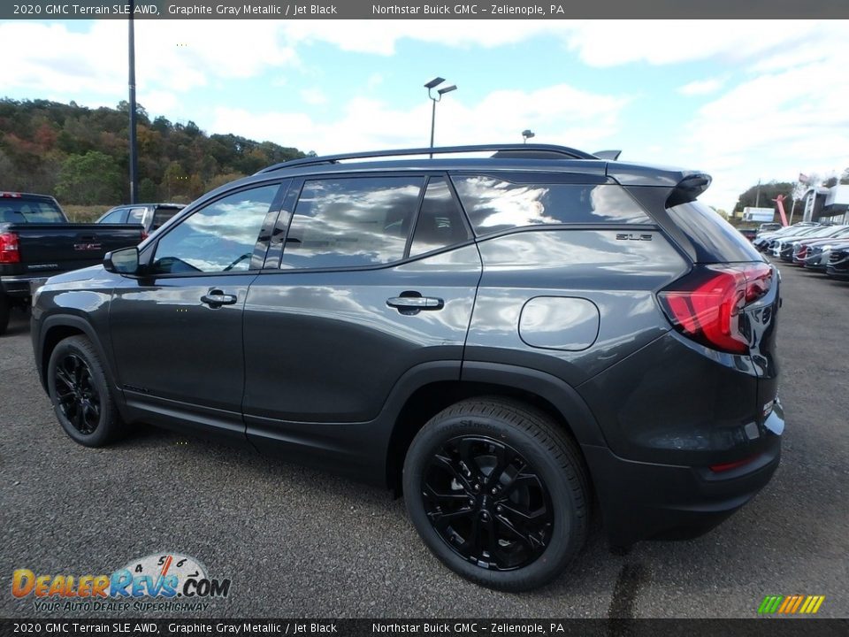 2020 GMC Terrain SLE AWD Graphite Gray Metallic / Jet Black Photo #8