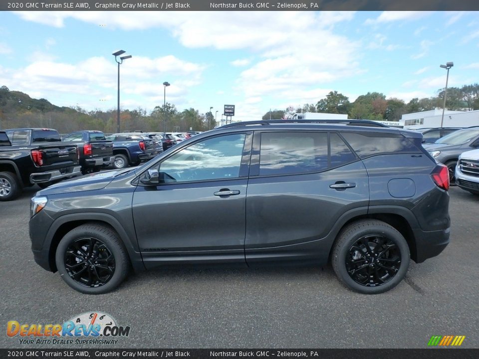 2020 GMC Terrain SLE AWD Graphite Gray Metallic / Jet Black Photo #9
