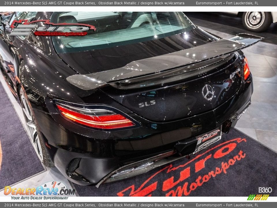 2014 Mercedes-Benz SLS AMG GT Coupe Black Series Obsidian Black Metallic / designo Black w/Alcantara Photo #30