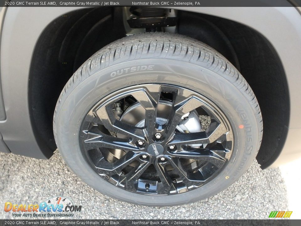 2020 GMC Terrain SLE AWD Graphite Gray Metallic / Jet Black Photo #10