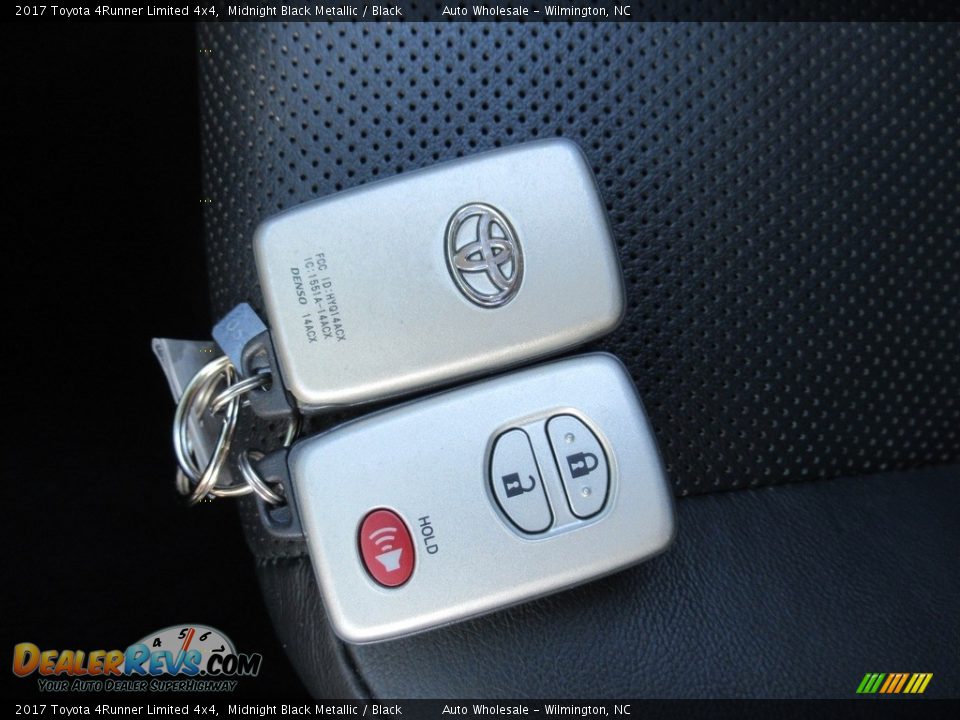 2017 Toyota 4Runner Limited 4x4 Midnight Black Metallic / Black Photo #20