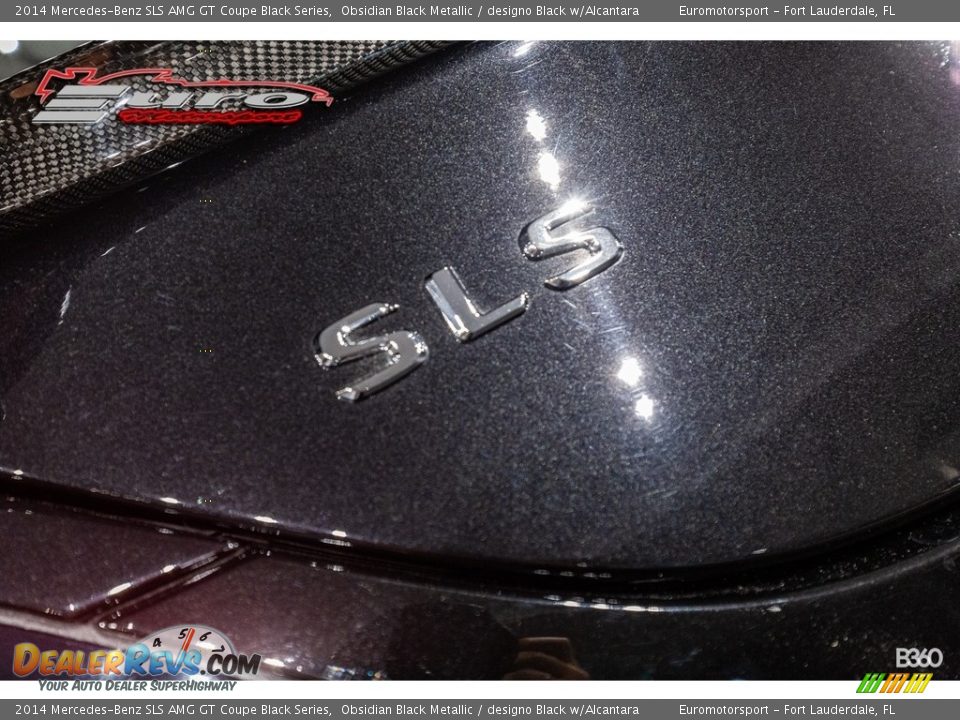2014 Mercedes-Benz SLS AMG GT Coupe Black Series Obsidian Black Metallic / designo Black w/Alcantara Photo #32