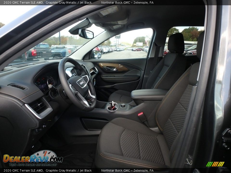 2020 GMC Terrain SLE AWD Graphite Gray Metallic / Jet Black Photo #12